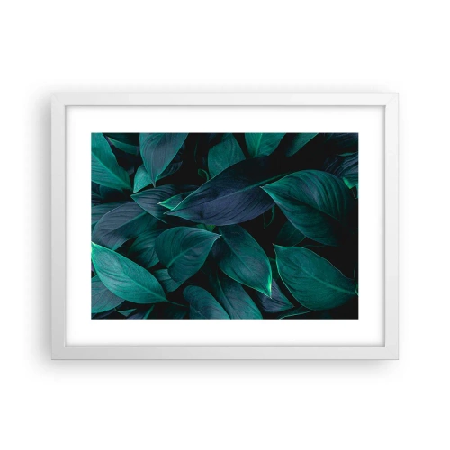 Affisch i vit ram - Grönskan själv - 40x30 cm