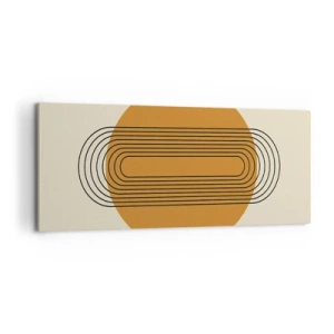 Canvastavla - Bild på duk - Perfekt plan - 100x40 cm