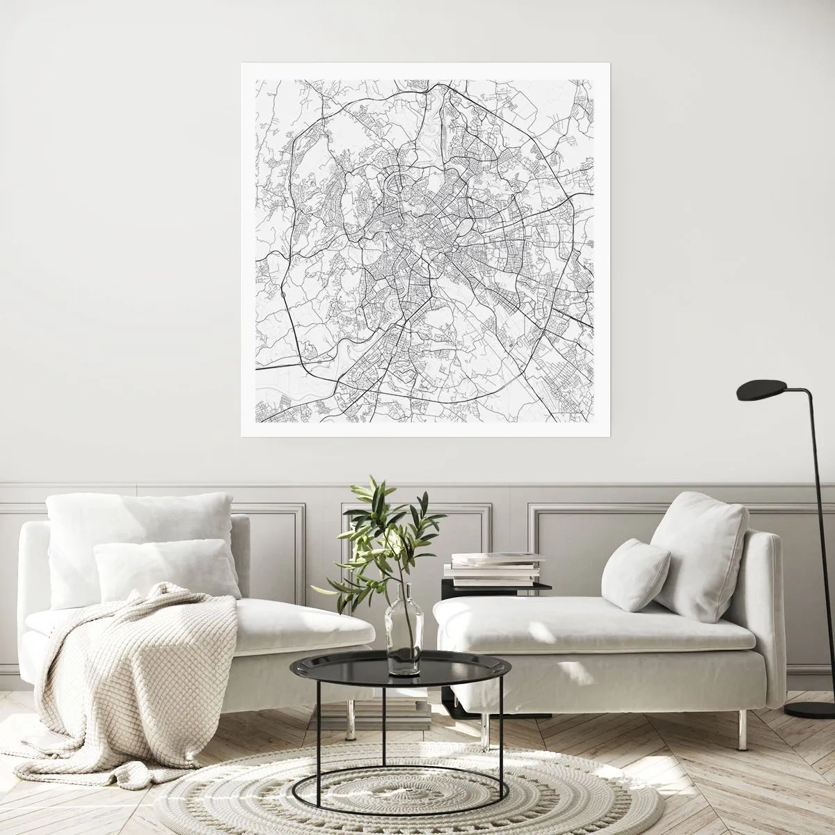 Affisch - Romersk ring - 50x50 cm