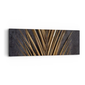 Canvastavla - Bild på duk - Tropikens guld - 90x30 cm