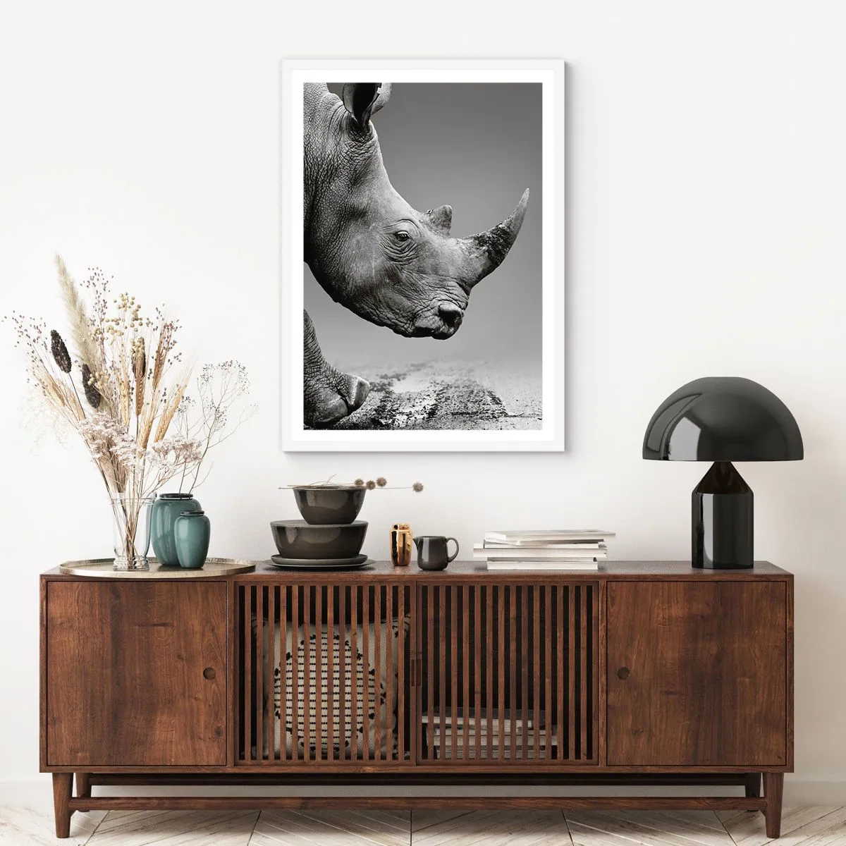 Affisch i vit ram - Ostoppbar kraft - 70x100 cm