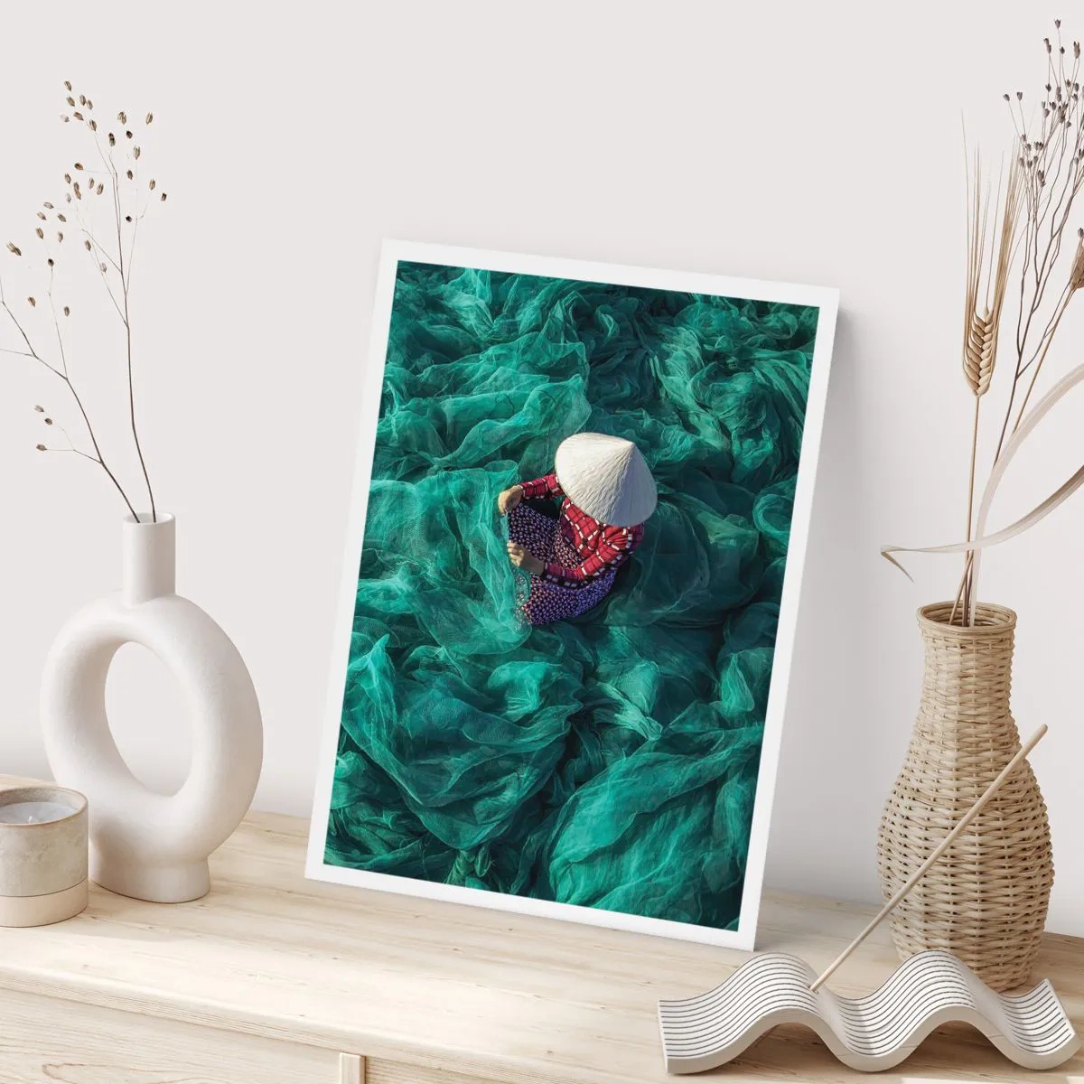 Affisch - I nätens hav - 50x70 cm