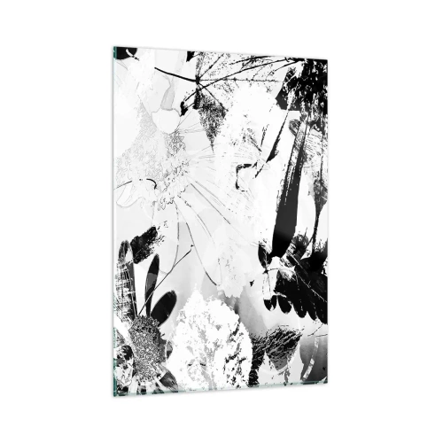 Glastavla - Bild på glas - Höst i negativet - 80x120 cm