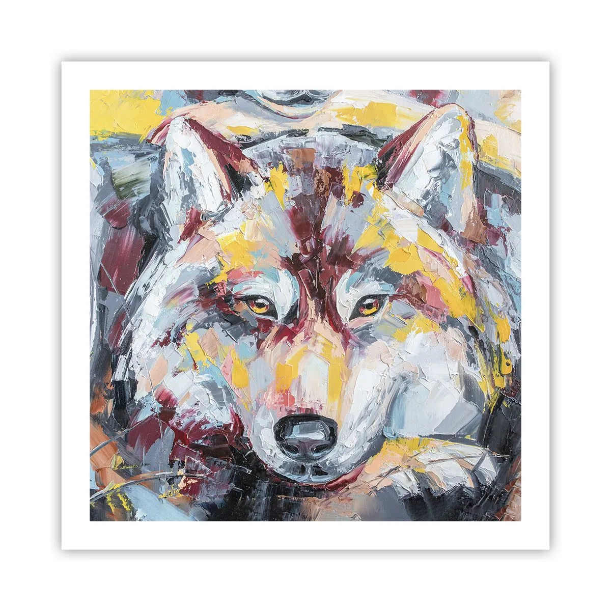 Affisch - Lugnt bland de närmsta - 60x60 cm