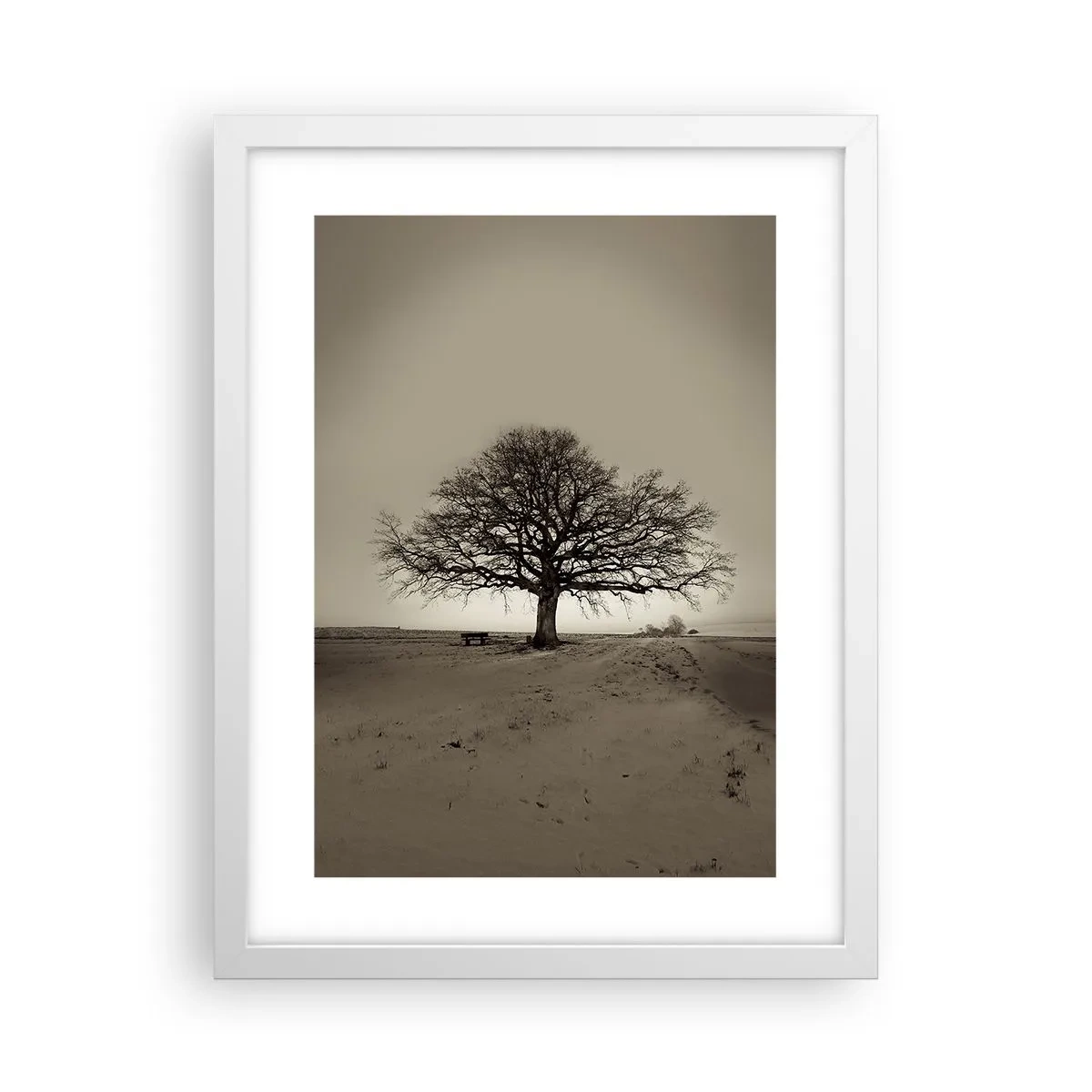 Affisch i vit ram - Härifrån till evighet - 30x40 cm