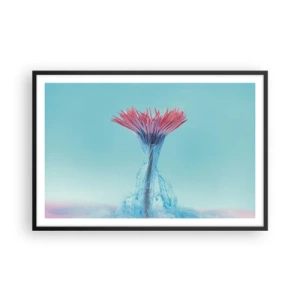 Affisch i svart ram - I upplivande famn - 91x61 cm