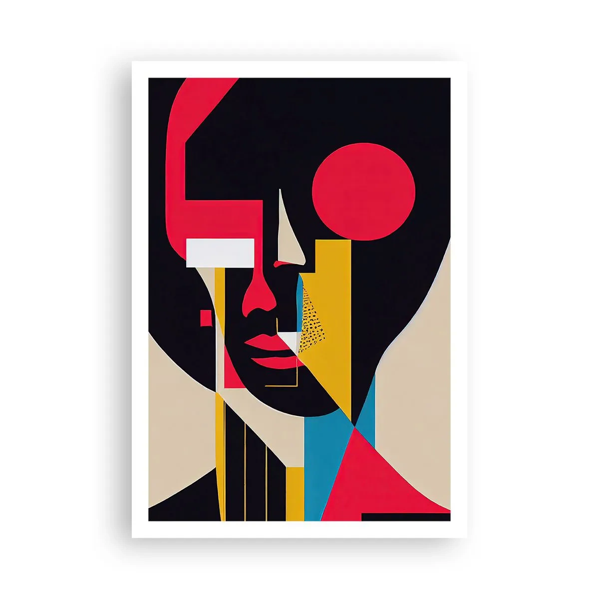 Affisch - Hennes inre värld - 70x100 cm