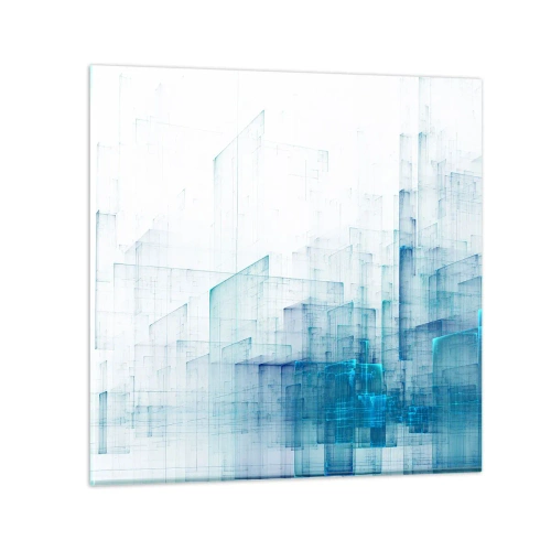 Glastavla - Bild på glas - Hur utrymmet blev till - 30x30 cm