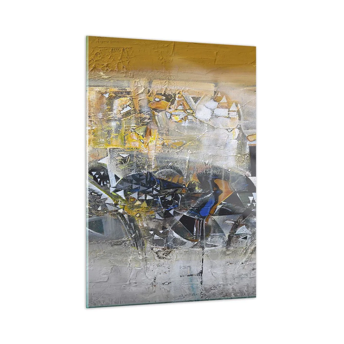 Glastavla - Bild på glas - Allt blir bra - 50x70 cm