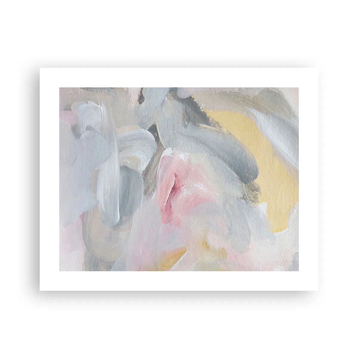 Affisch - I en pastellfärgad värld - 50x40 cm