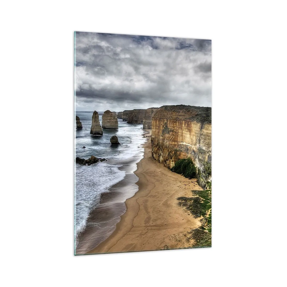 Glastavla - Bild på glas - Rå skönhet - 70x100 cm