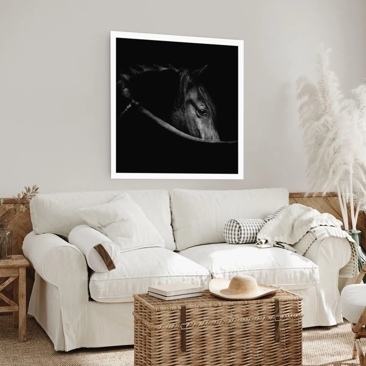 Affisch - Svart prins - 50x50 cm