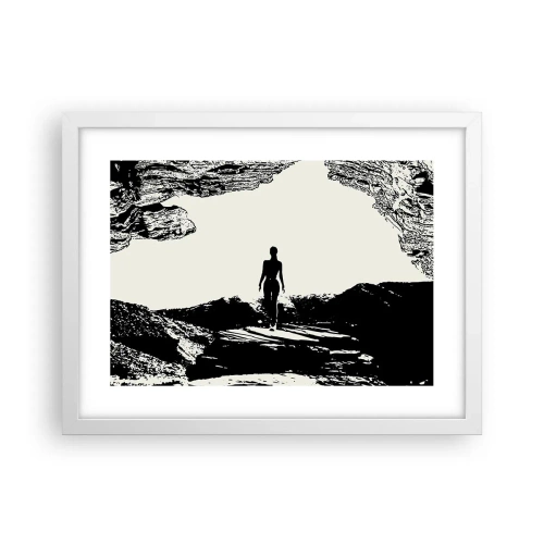 Affisch i vit ram - En ny blick - 40x30 cm