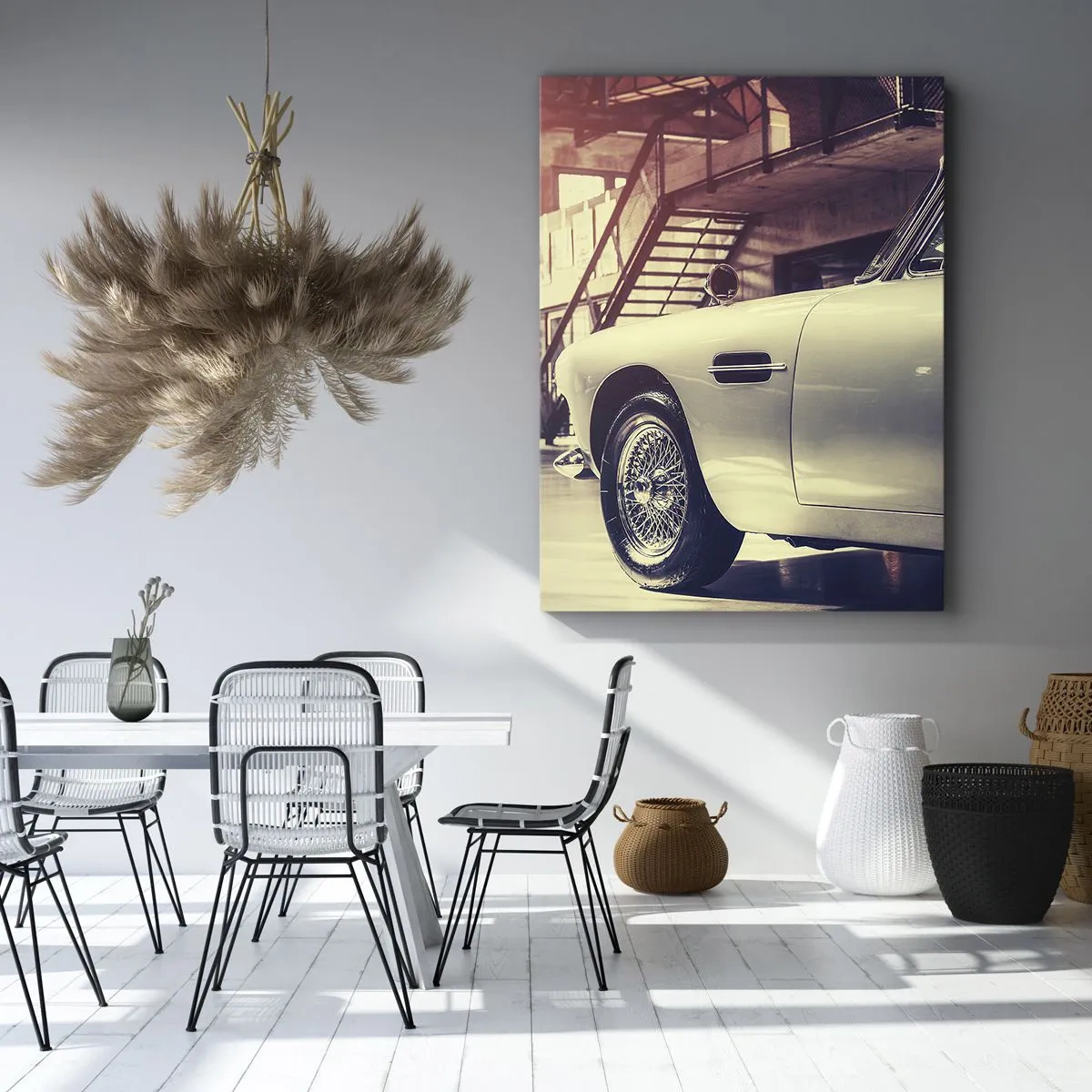 Canvastavla - Bild på duk - Klassiken åldras inte - 50x70 cm