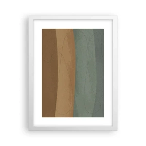 Affisch i vit ram - Horisontell komposition - 30x40 cm