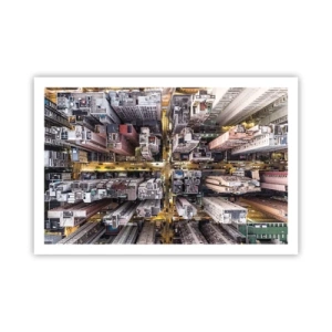 Affisch - Hälsningar från Hongkong - 91x61 cm