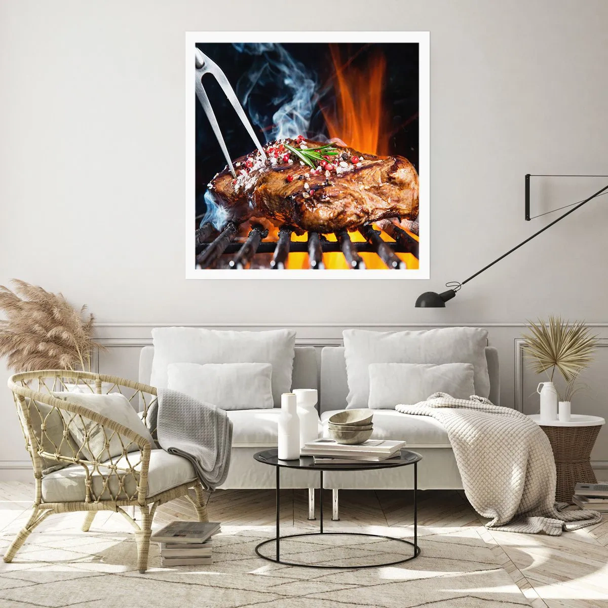 Affisch - Saftiga och doftande - 50x50 cm