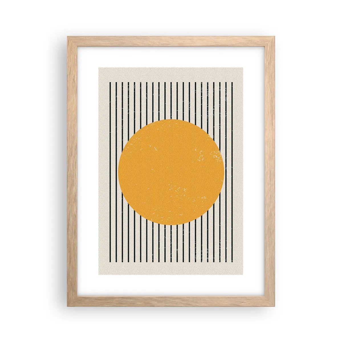 Affisch i ram av ljusek - Enkelhetens kraft - 30x40 cm