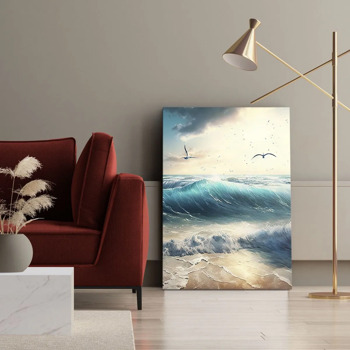 Canvastavla - Bild på duk - Ljuder endast för dig - 50x70 cm