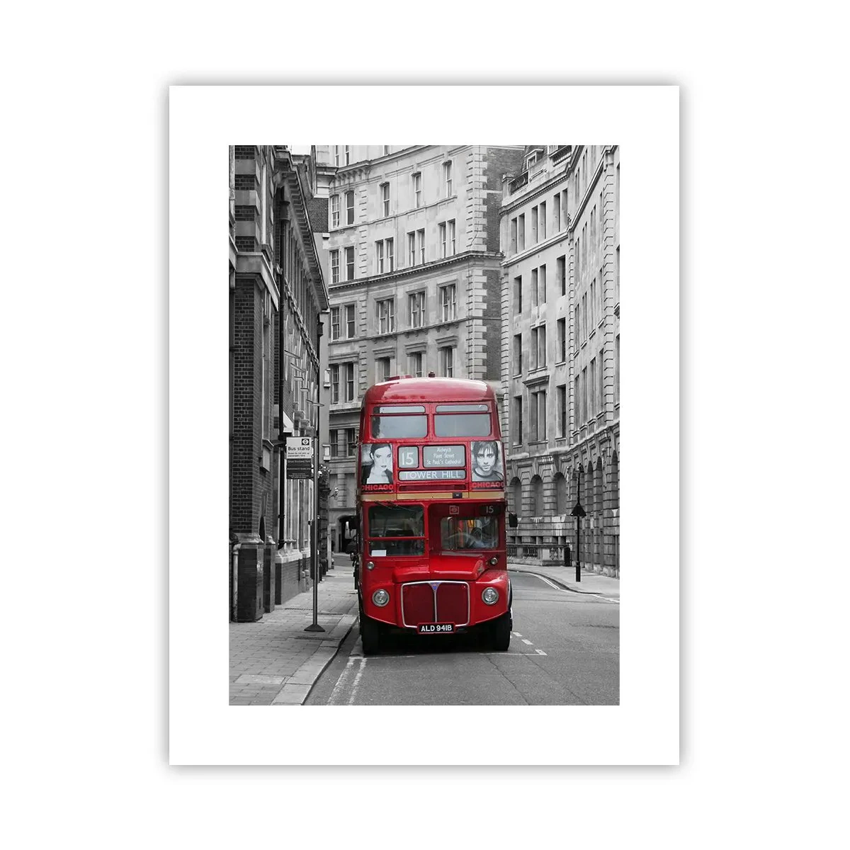 Affisch - Vardagen behöver inte vara grå - 30x40 cm