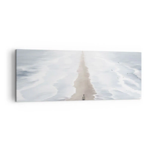 Canvastavla - Bild på duk - Ljus framtid - 140x50 cm