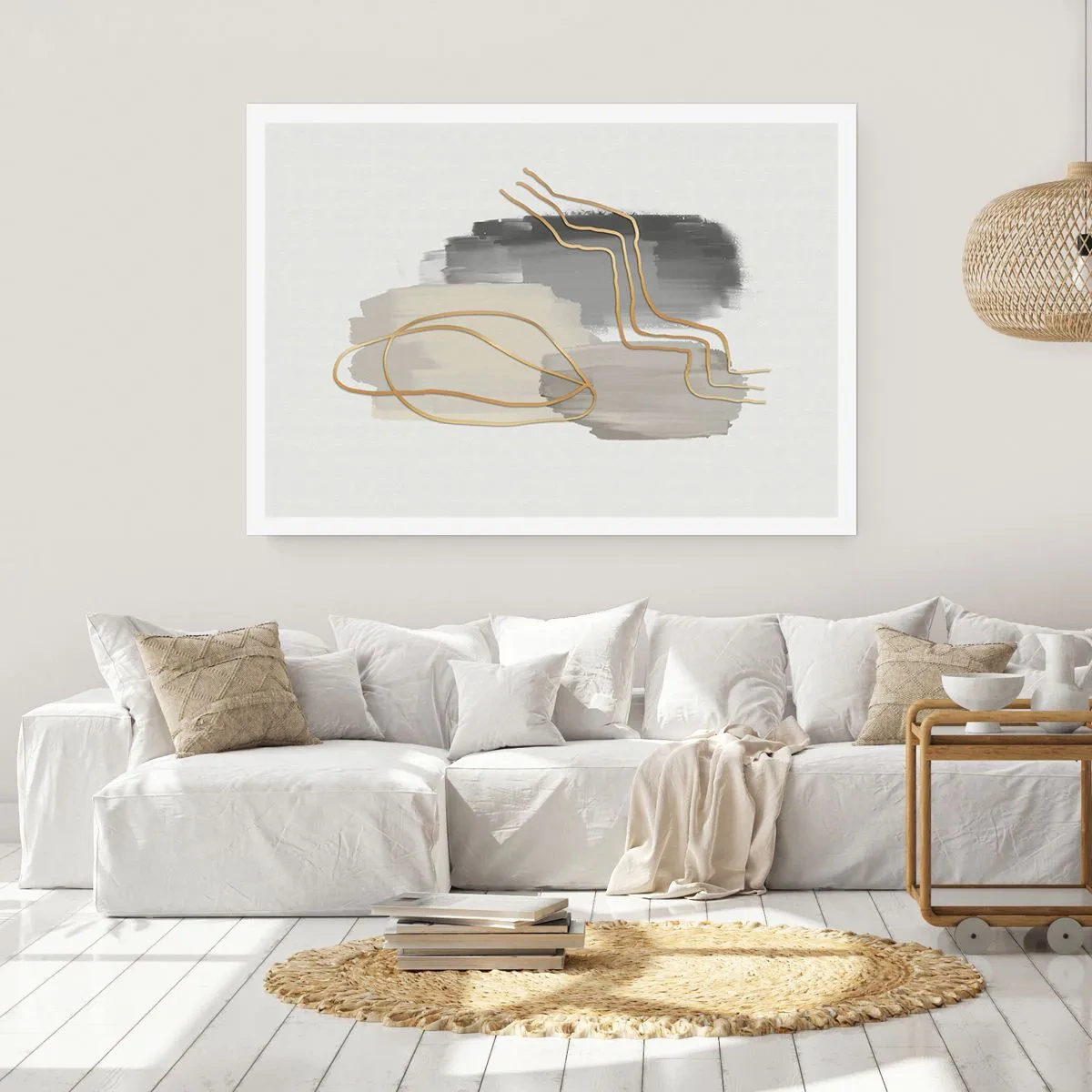 Affisch - Varaktighet och rörelse - 70x50 cm
