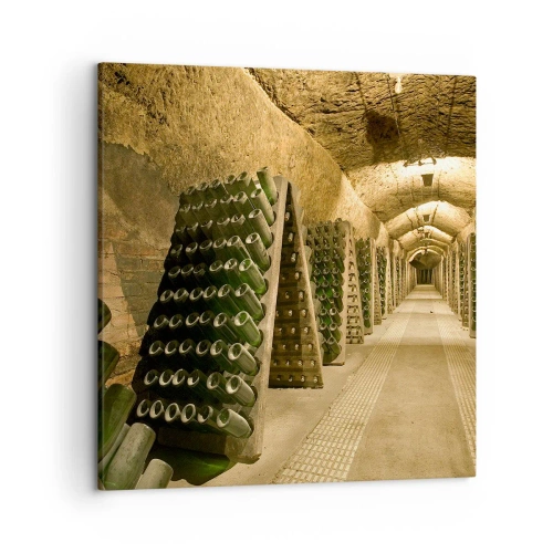 Canvastavla - Bild på duk - Smakens uppståndelse - 50x50 cm