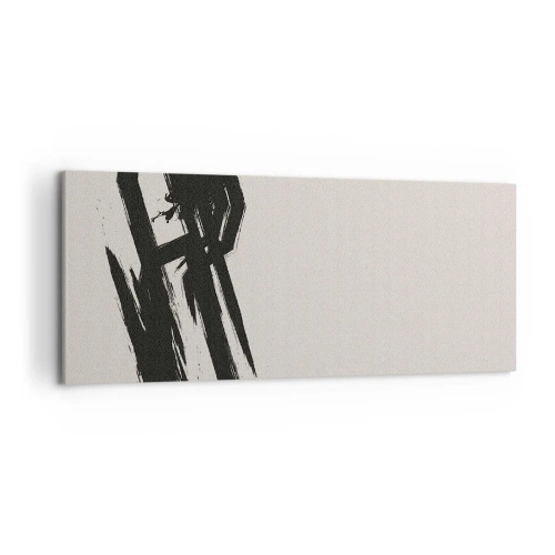 Canvastavla - Bild på duk - En ostoppbar rörelse - 120x50 cm
