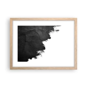 Affisch i ram av ljusek - Element: jord - 40x30 cm