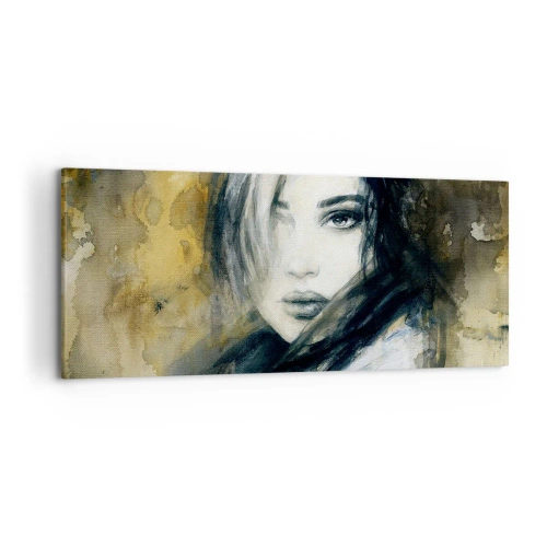 Canvastavla - Bild på duk - Mera oskyldig eller sensuell? - 120x50 cm