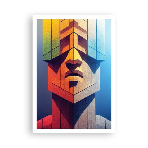 Affisch - En man med principer - 70x100 cm