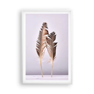 Affisch i vit ram - Mot intet - 61x91 cm