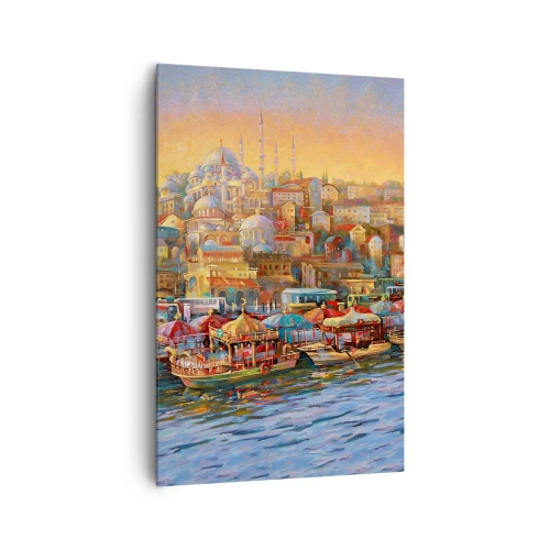Canvastavla - Bild på duk - Istanbul-berättelse - 80x120 cm