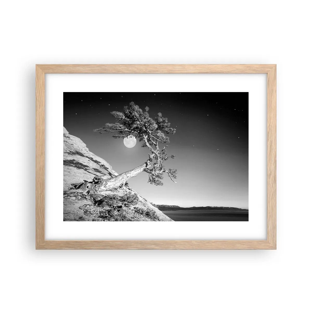 Affisch i ram av ljusek - Segerrik kämpe - 40x30 cm