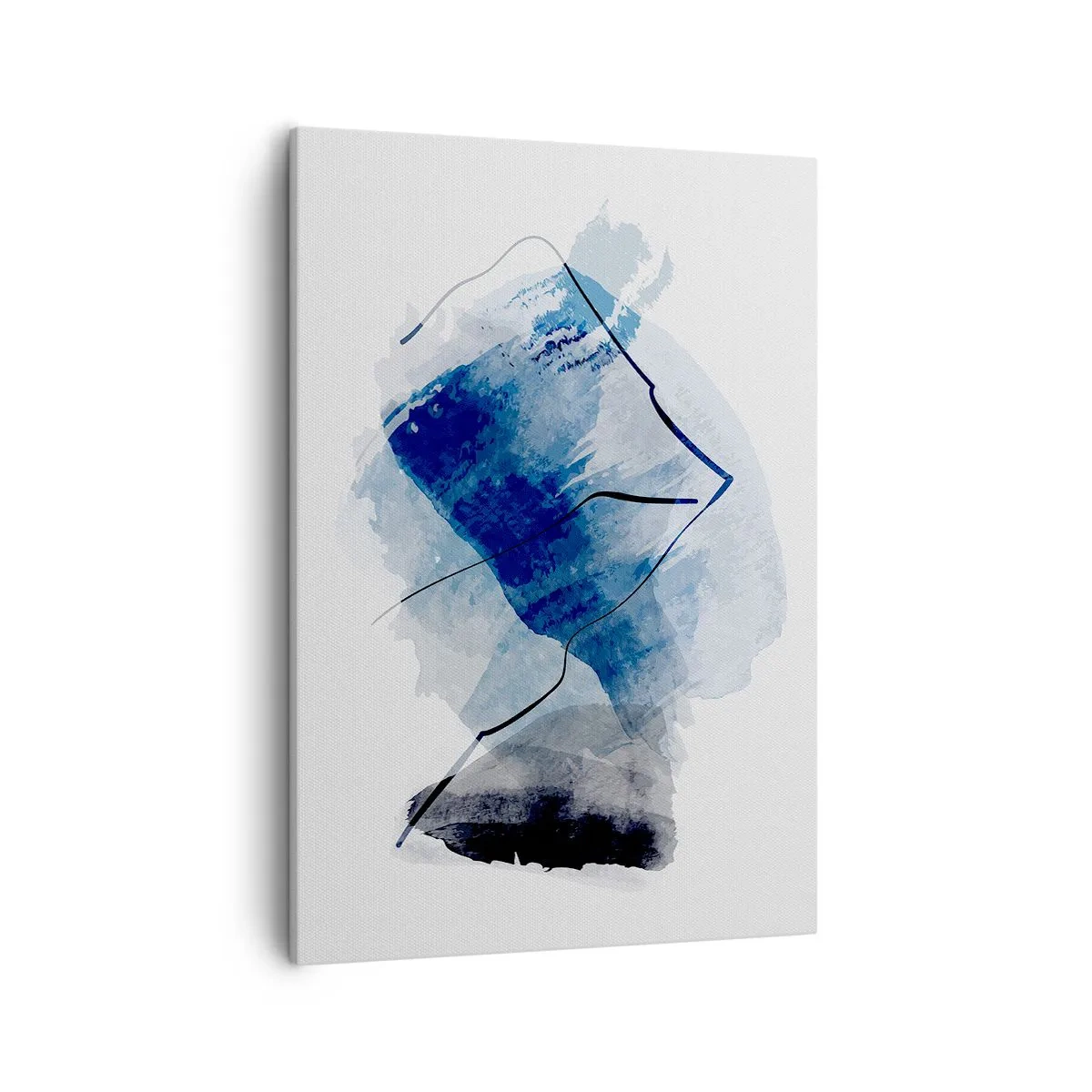 Canvastavla - Bild på duk - Isberg - 50x70 cm