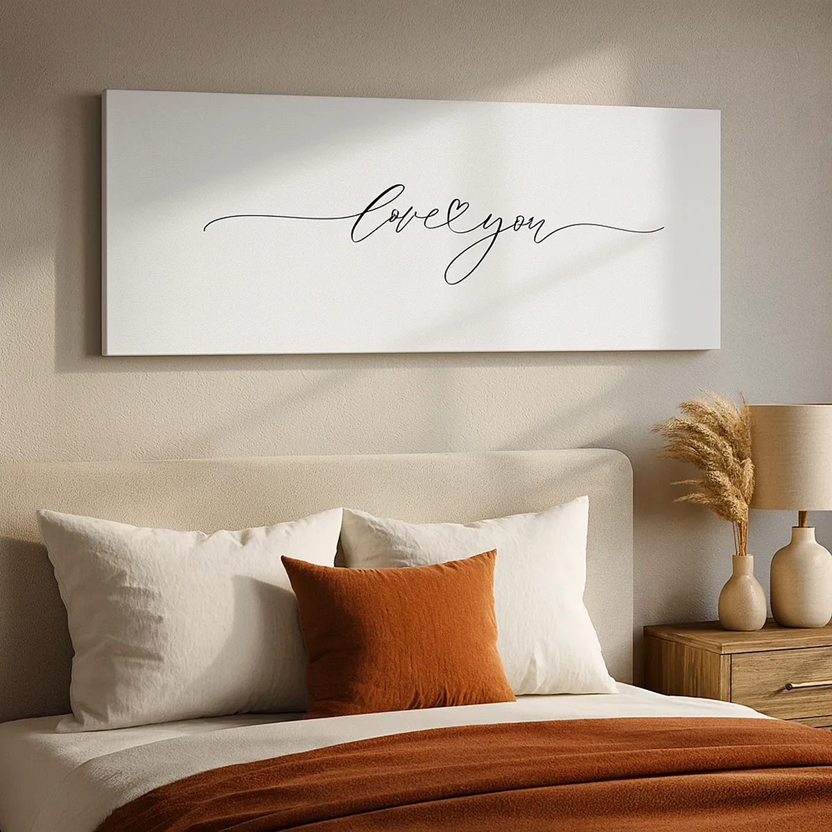 Canvastavla - Bild på duk - Svart på vitt - 30x30 cm