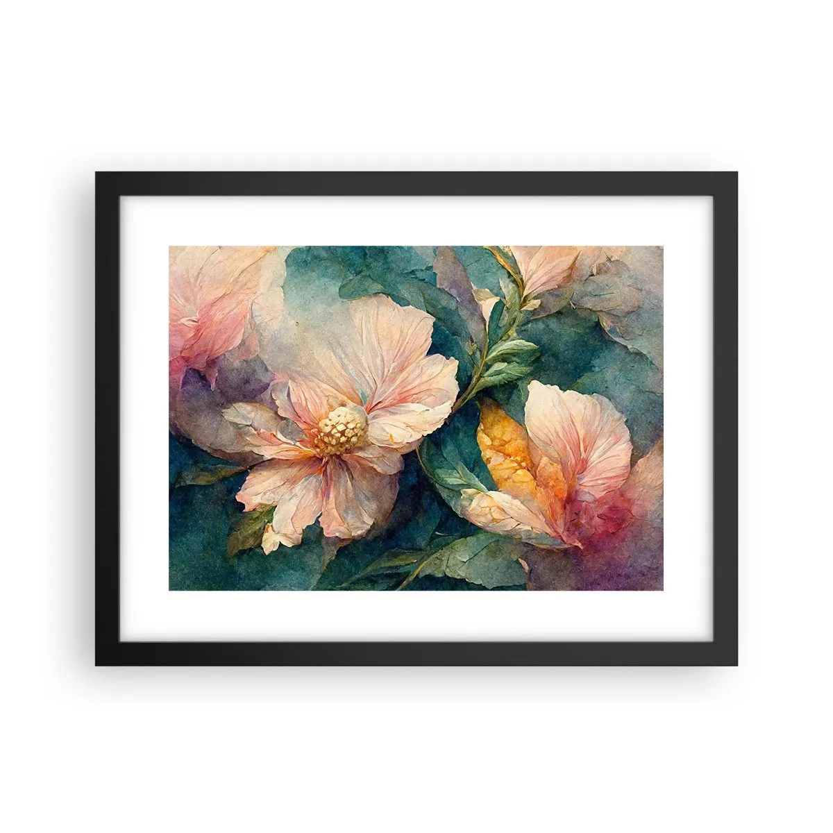 Affisch i svart ram - Bara subtilitet - 40x30 cm