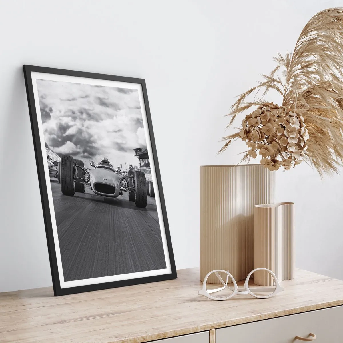 Affisch i svart ram - Kraften finns! - 70x100 cm