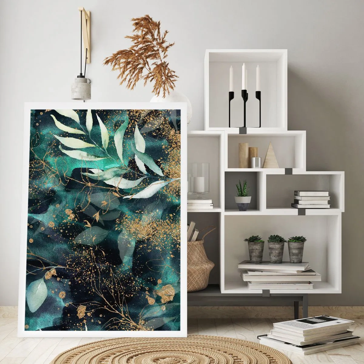 Affisch - Förtrollad trädgård - 70x100 cm