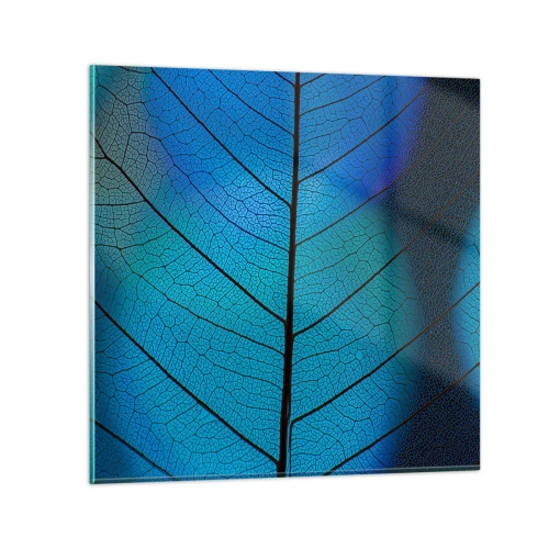 Glastavla - Bild på glas - Invecklad konstruktion - 30x30 cm