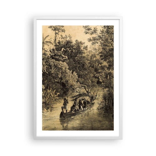 Affisch i vit ram - Resa till källan - 50x70 cm