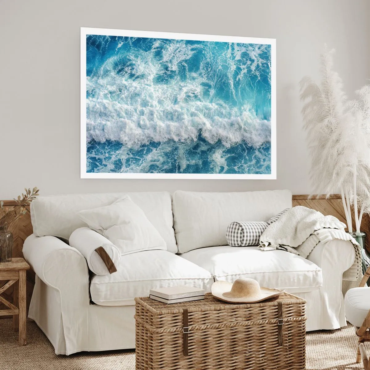 Affisch - Glatt och hoppande - 40x30 cm