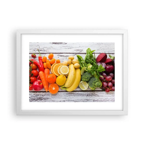 Affisch i vit ram - Räcker det inte? - 40x30 cm