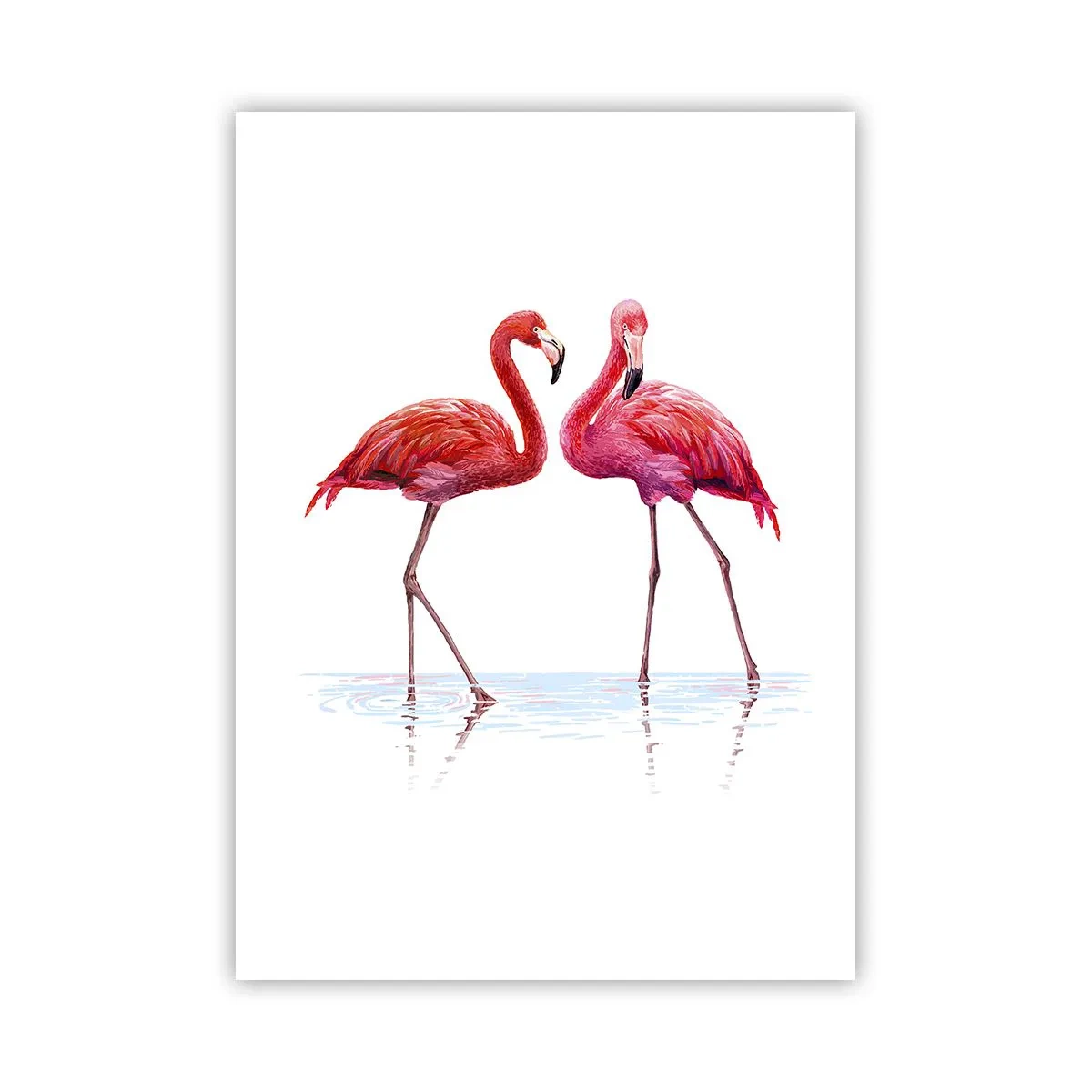 Affisch - Rosa rendez-vous - 50x70 cm