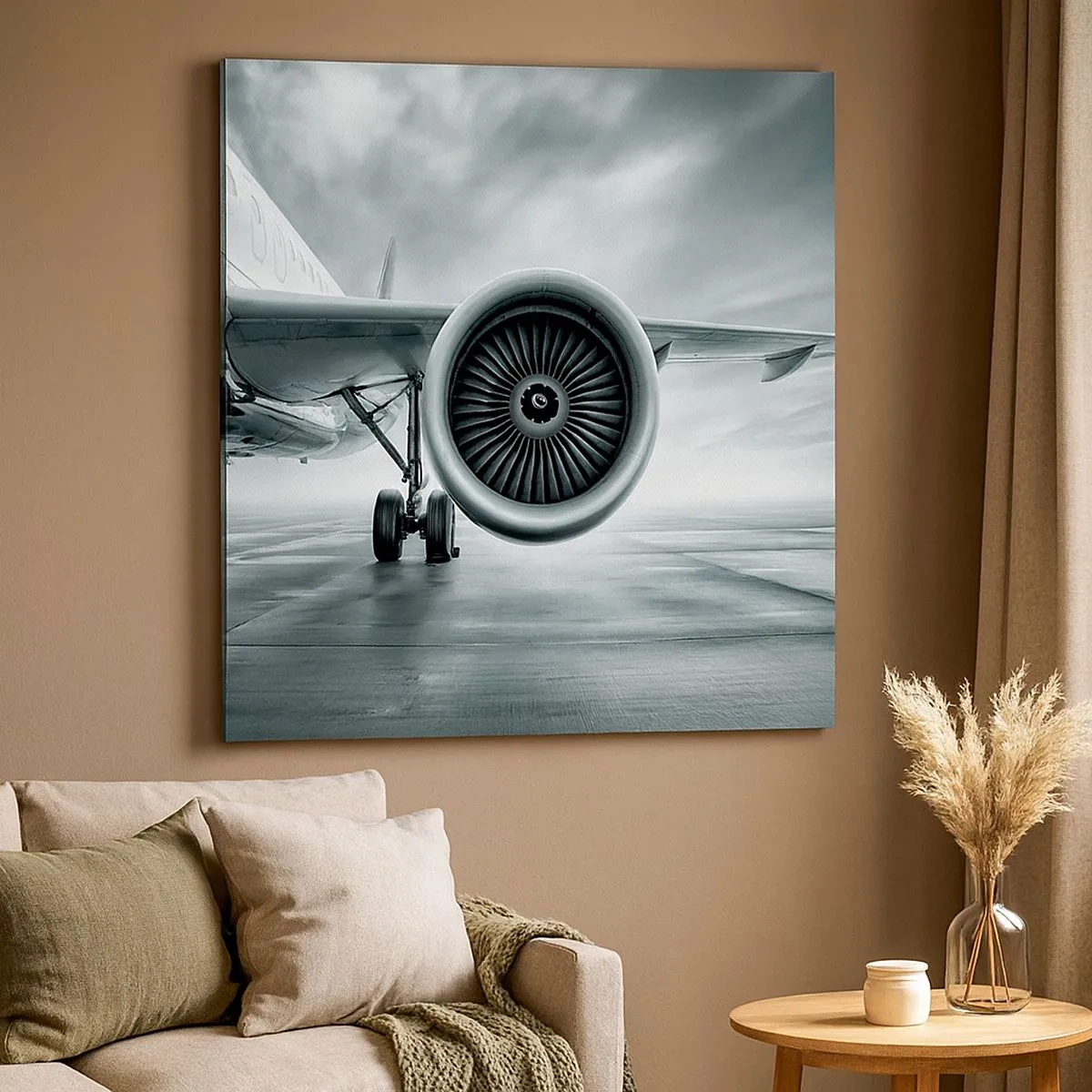 Canvastavla - Bild på duk - Kraften finns! - 30x30 cm