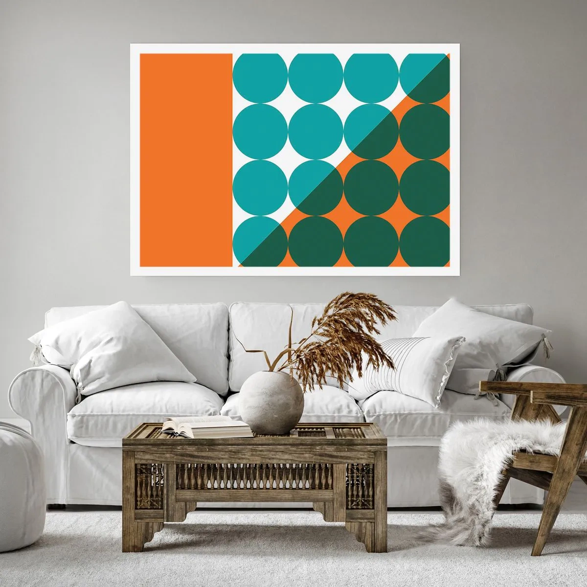 Affisch - Uppåt och på diagonalen - 100x70 cm