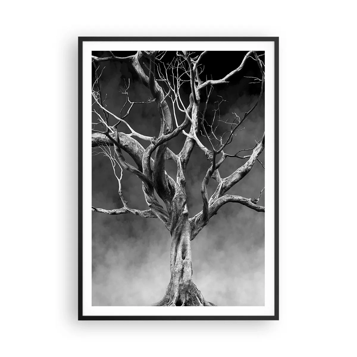 Affisch i svart ram - Ursprungligt och heligt - 70x100 cm