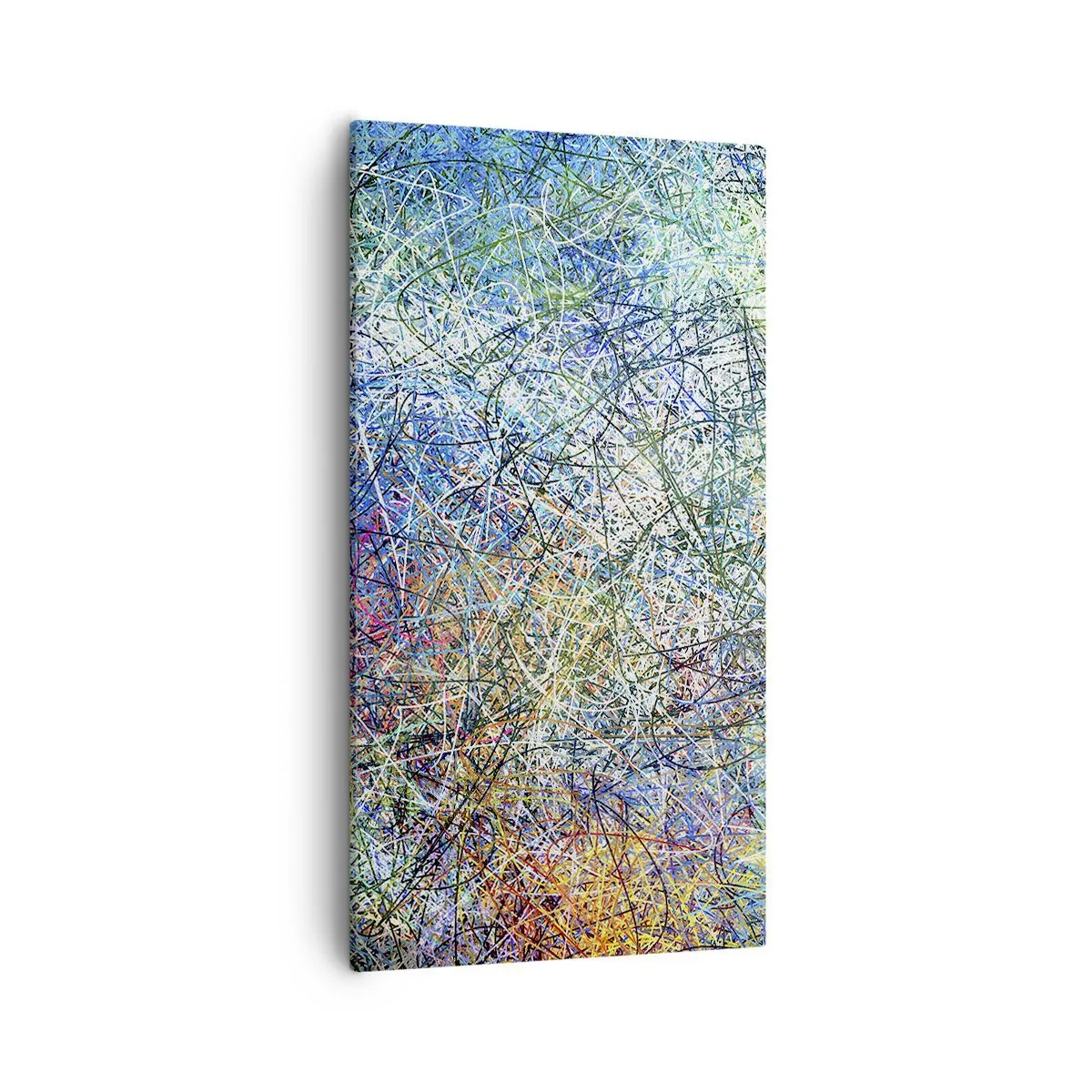 Canvastavla - Bild på duk - Det är inte så enkelt - 55x100 cm