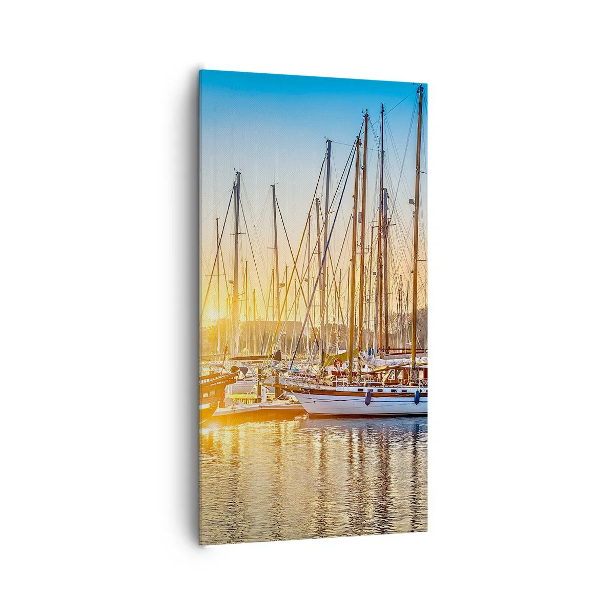 Canvastavla - Bild på duk - Vinden måste också sova - 65x120 cm