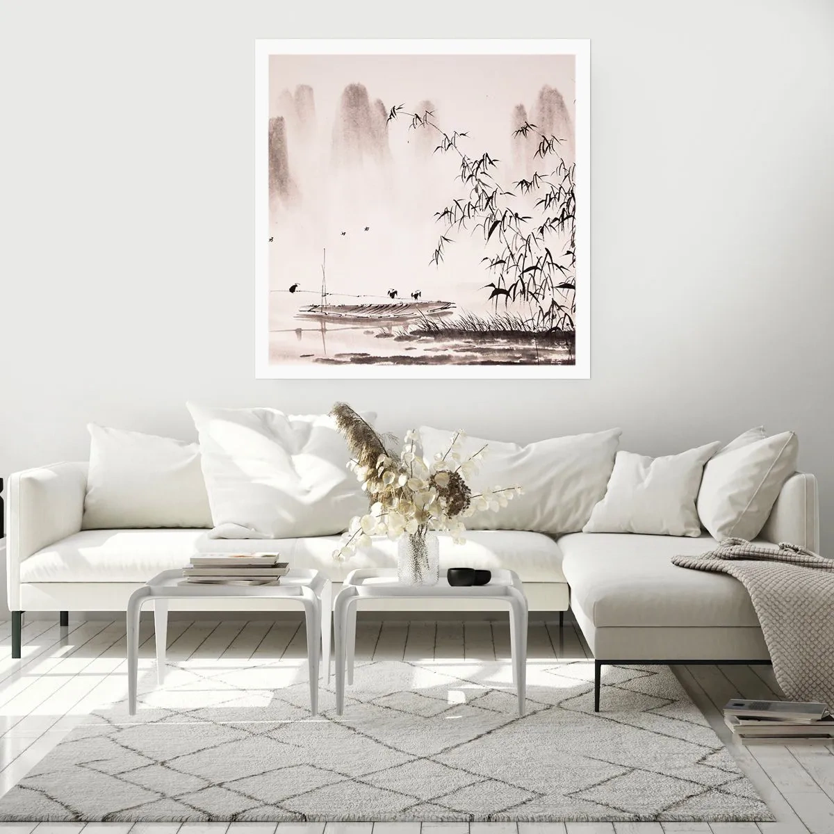 Affisch - Risfältens tystnad - 50x50 cm